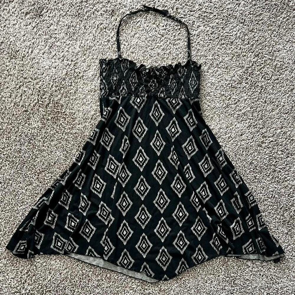 Y2k smocked baby doll dress southern